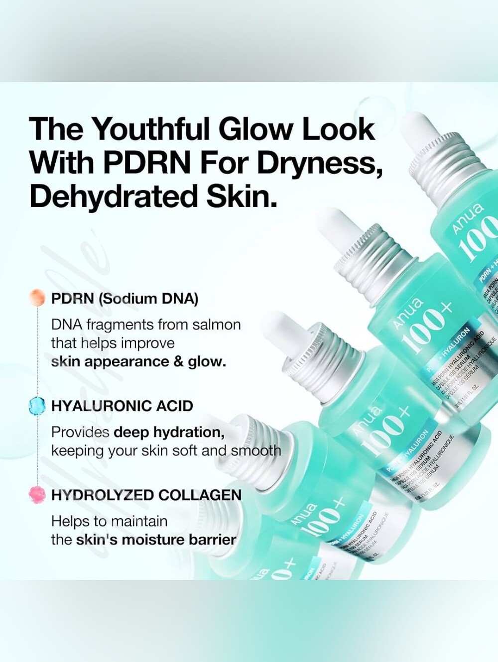 ⭐️ONLY ONE⭐️ Anua PDRN Hyaluronic Acid Capsule 100 Serum